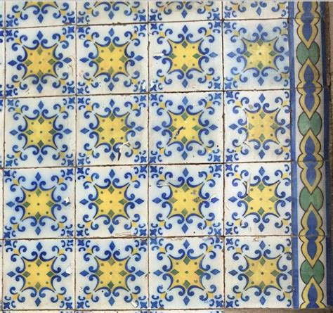 Old World Tiles of Lisbon, Portugal