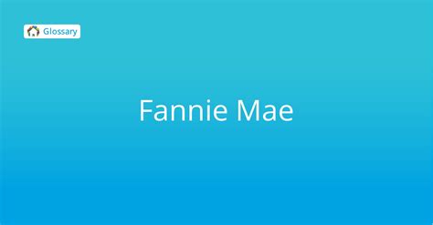 Fannie Mae | Think Realty