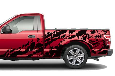 Ford F150 Decals Nightmare Vinyl Graphics Compatible With Ford F150