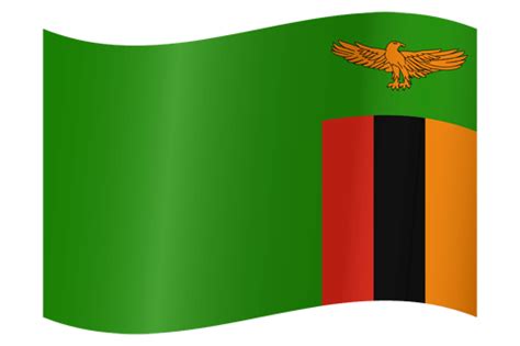 Zambia flag icon - Country flags