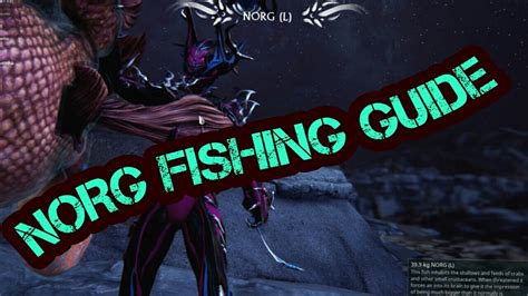 Norg Fishing Guide | Warframe Plains of Eidolon - YouTube