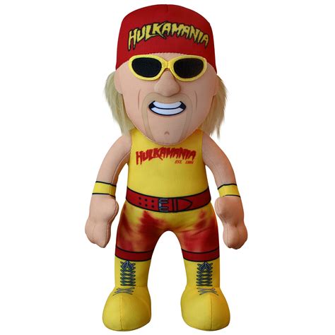 Buy Bleacher Creatures WWE Hulk Hogan 10" Plush Figure - A Wrestling Superstar for Play or ...