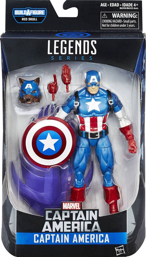 Marvel Legends Captain America Red Skull Build A Figure