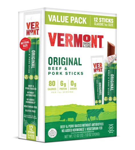 1 oz Variety Meat Stick Sampler (18 count) — Vermont Smoke & Cure