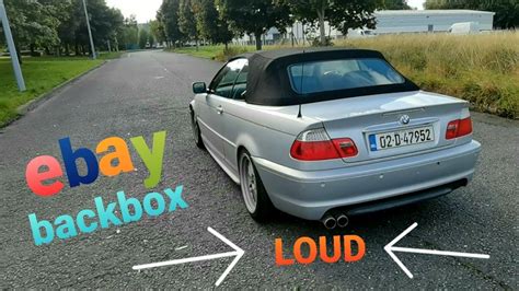 BMW E46 GETS A SICK EXHAUST SETUP SOUNDS SO GOOD (part 2) - YouTube