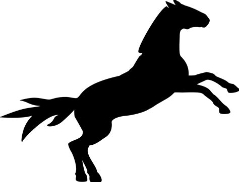 Clipart - Horse Silhouette