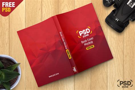Book Cover Mockup Template PSD – Download PSD