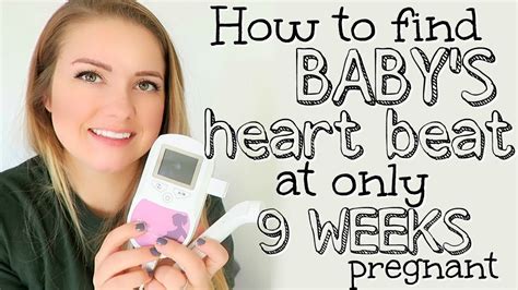 Can You Hear Babys Heartbeat At 8 Weeks With Doppler - Baby Viewer