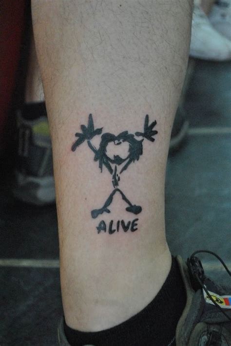 Pearl Jam Alive Stickman tattoo | Pearl Jam Tattoos | Pinterest | Pearl Jam, Tattoos and body ...