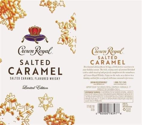 Crown royal salted caramel | Salted caramel flavor, Holiday cocktails ...