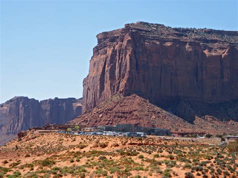 The visitor center: the Valley Drive, Monument Valley, Arizona