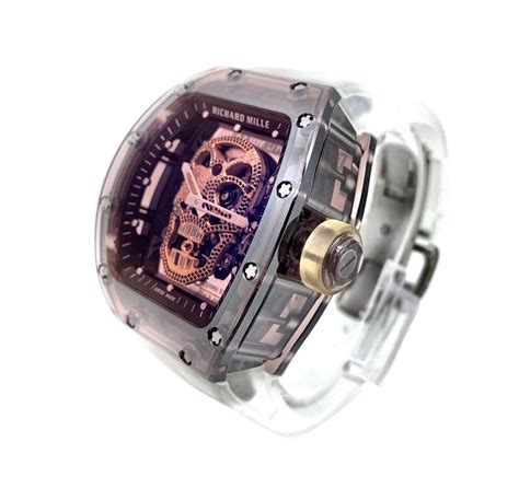 Richard Mille, RM 52, Brown Sapphire Skull Watch For Sale – AAA