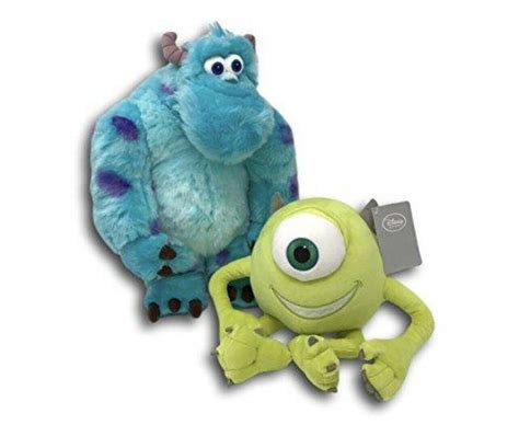 Buy Monsters Inc Mike Wazowski & Sulley Sully Set Plush Stuffed Animals ...