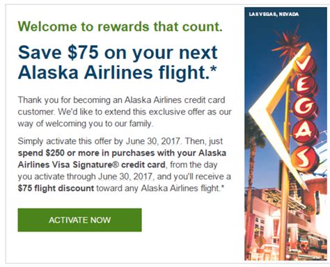 Alaska Cardholders: $75 off any Alaska Airlines Flight [Targeted ...