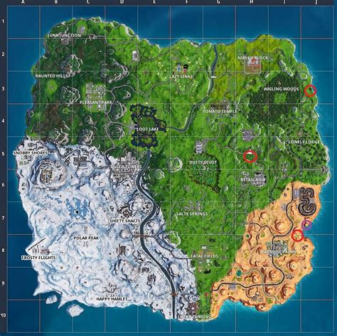 Fortnite Season 7 Guide: Shooting Galleries Locations & Tips