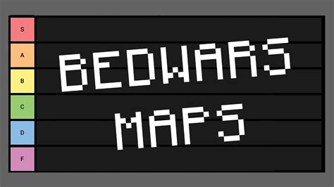 Bedwars Map Tier List - Guide Game