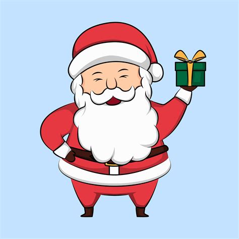 santa claus cartoon. Merry Christmas 32502303 Vector Art at Vecteezy