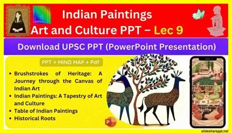 Indian Paintings Art And Culture UPSC PPT Slides (PDF)