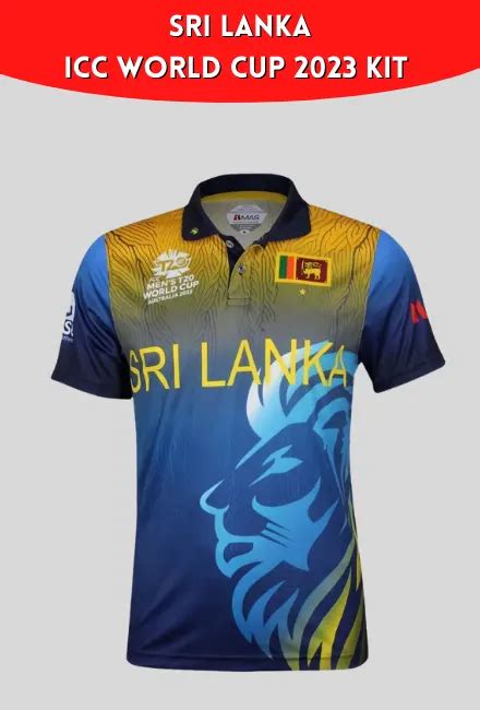 Sri Lanka Kit/Jersey ICC Cricket World Cup 2023 SL Shirt, 60% OFF