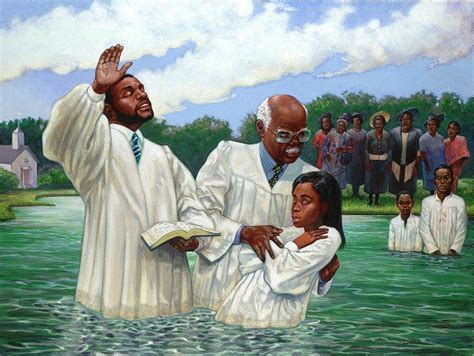 The Gilbert Young Collection of African American Art tagged "Gilbert Young Baptism" - Gilbert ...