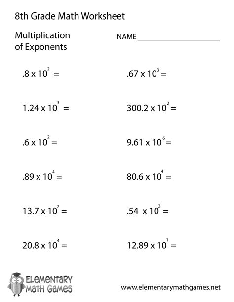 Algebra: 8Th Grade Math Worksheets Pdf Probability Eighth Algebra ...