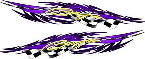 Baja Vinyl Vehicle Wrap Auto Boat Car Truck Trailer Graphics Decals ...