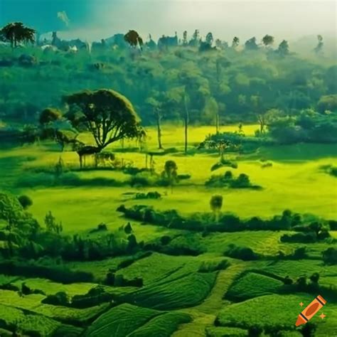 Agroforestry landscape