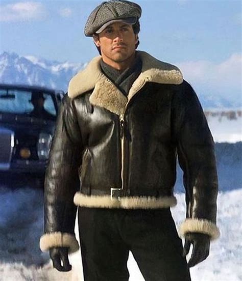 Sylvester Stallone Rocky Balboa Shearling Jacket - Jackets Masters