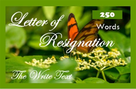 Letter of Resignation Resignation Notice Resignation Letter - Etsy