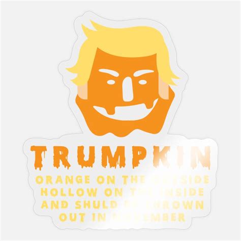 Trumpkin Stickers | Unique Designs | Spreadshirt