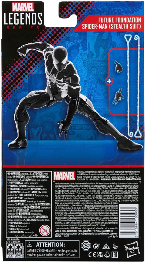 Customer Reviews: Marvel Legends Series Future Foundation Spider-Man (Stealth Suit) F3454 - Best Buy