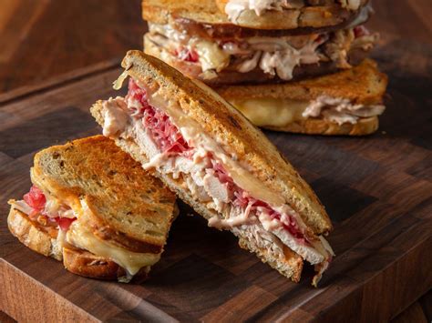 Thanksgiving Turkey Reuben Sandwich Recipe | Recipe | Reuben sandwich recipe, Turkey reuben ...