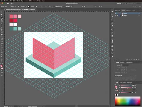 Create an Isometric Design in Illustrator | Design Bundles