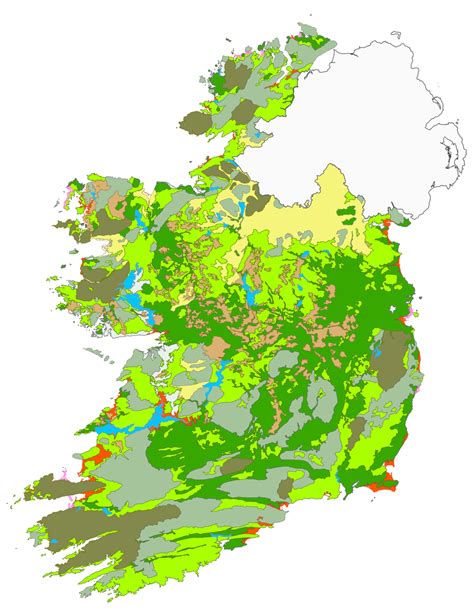 A landscape classification map of Ireland - HNVFarmFor_Bio