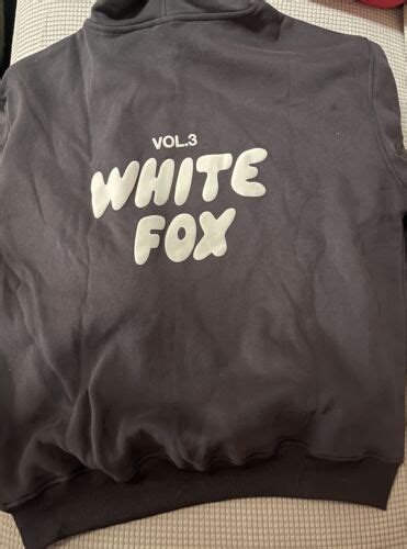 White Fox Vol. 3 Offstage Hoodie L / XL Shadow / Dark Grey New with ...