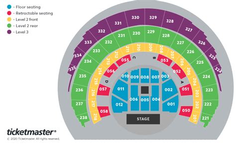 JLS Seating Plan - OVO Hydro