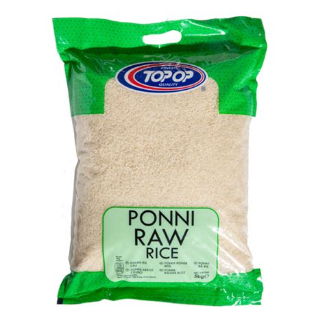 Top-Op Ponni Raw Rice : Top Op Foods