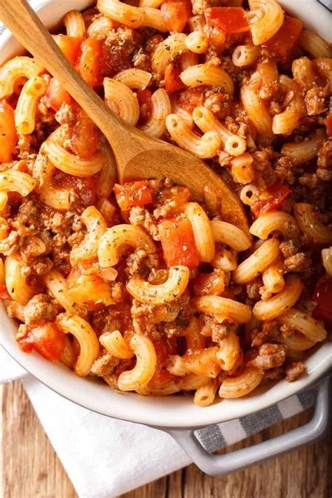 Hamburger Goulash w/ Elbow Macaroni | Simple Nourished Living | Recipe ...