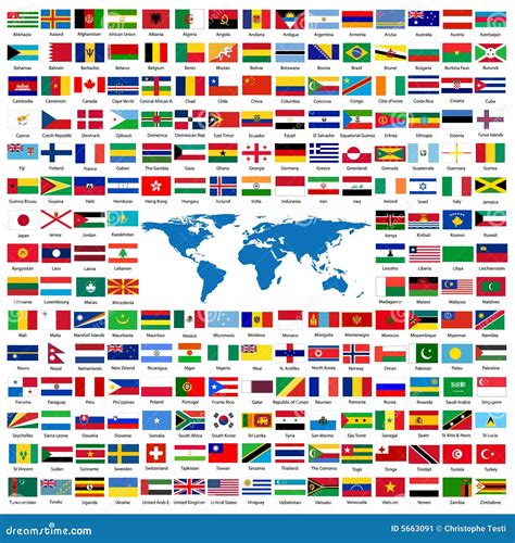 Official Flags Of The World Stock Image - Image: 5663091