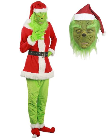 Green Grinch Santa Christmas Costume | Blossom Costumes