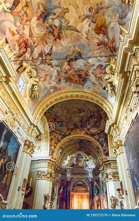 Santuario Casa Di Santa Caterina, Interior of Church of Saint Catherine ...