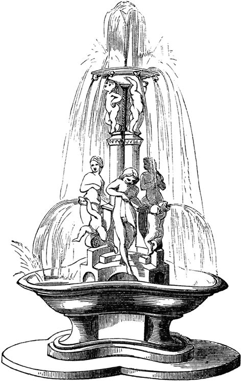 Water Fountain | ClipArt ETC