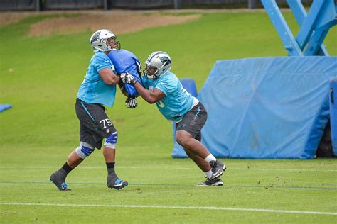 Panthers Offensive Line Photos From Monday - Carolina Panthers ...