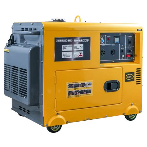 Single Phase 110V 220V Quiet 5kw 5 kVA Power Portable Diesel Generator 5 Kw 5kVA - Diesel ...