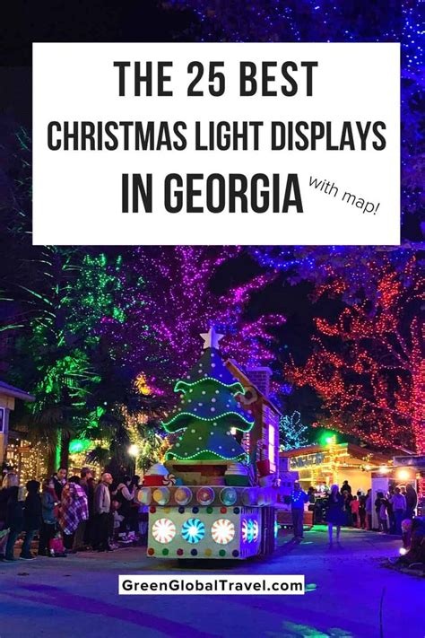 25 Best Christmas Light Displays in Georgia for 2023 w/ Map | Best ...