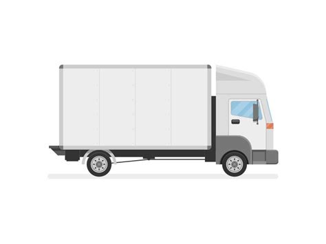 Cargo Truck Illustration | Trucks, Truck design, Ad design