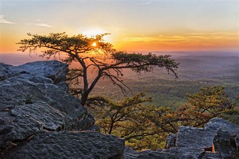 Primitive Camping and Thru-Hiking For All Ages at Cheaha State Park