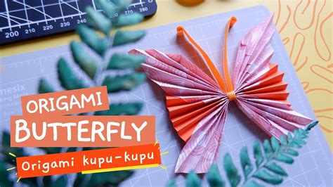 [Origami] Butterfly | Tutorial Origami Kupu - Kupu - YouTube