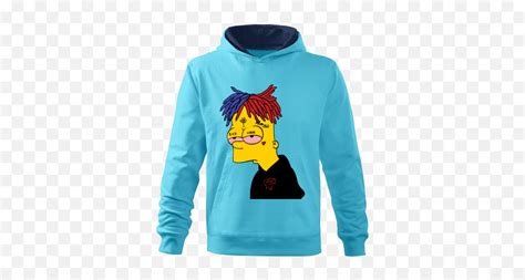 Kidu0027s Contrast Hoodie With Printing Xxxtentacion Simpson ...