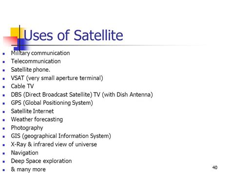 Major Players of Satellites Communication - Mass Communication Talk